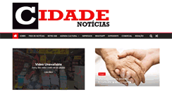 Desktop Screenshot of jornalcidadenoticias.com.br